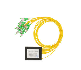 1 X 12 فیبر نوری اتصال دهنده اینترنت فیبر نوری Splitter FC APC WDM / CWDM